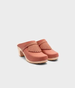 Venice fringed clog mule