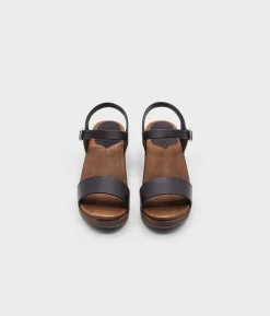 Vienna low open-toe clog sandal