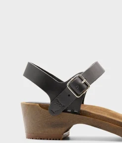 Vienna low open-toe clog sandal