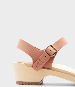 Vienna low open-toe clog sandal