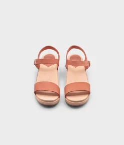Vienna low open-toe clog sandal