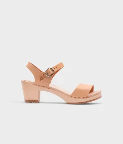 Vienna open-toe clog sandal