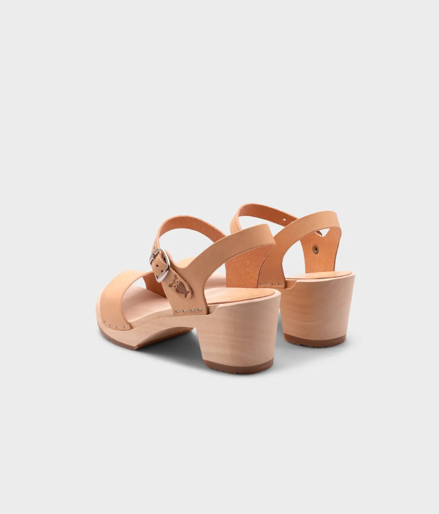 Vienna open-toe clog sandal
