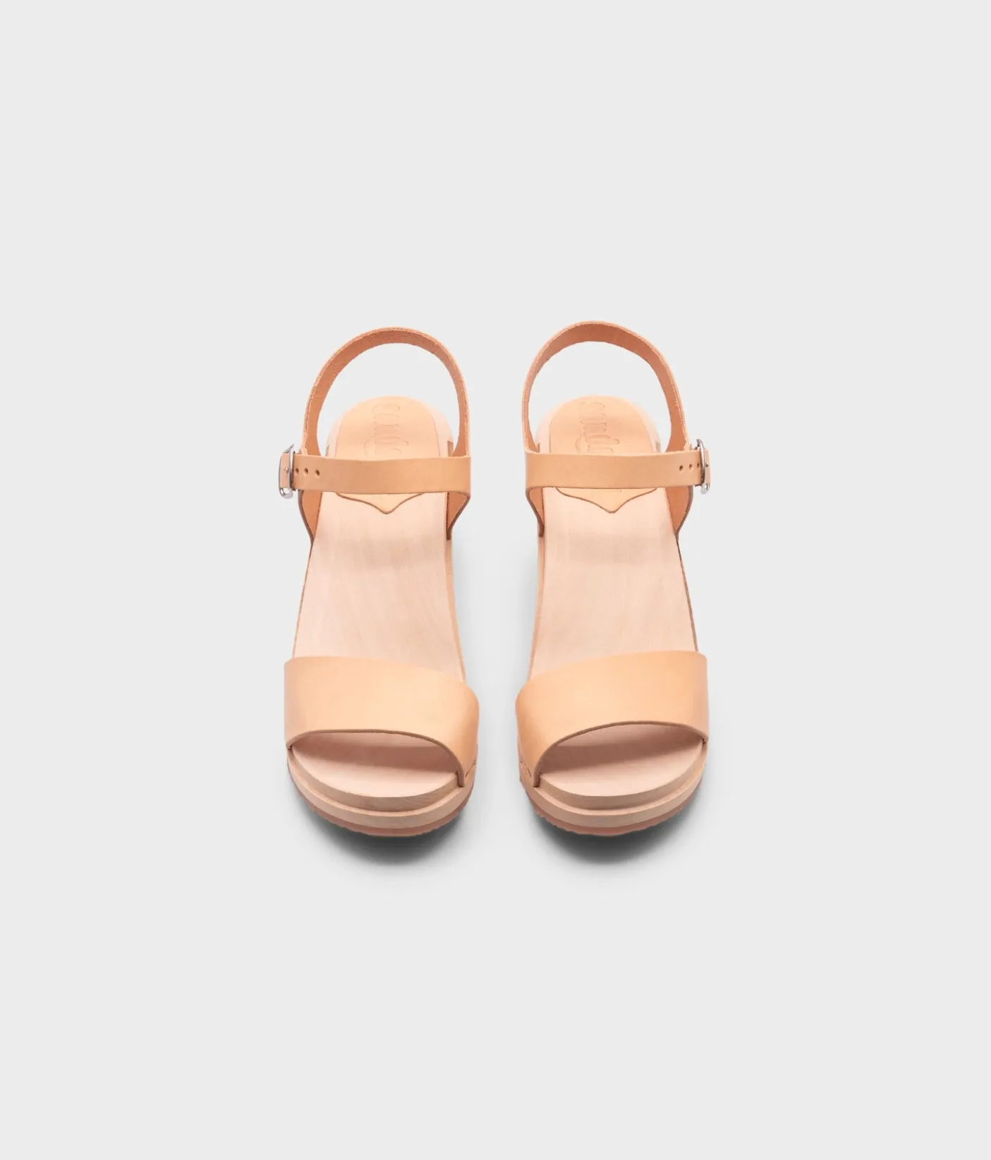 Vienna open-toe clog sandal