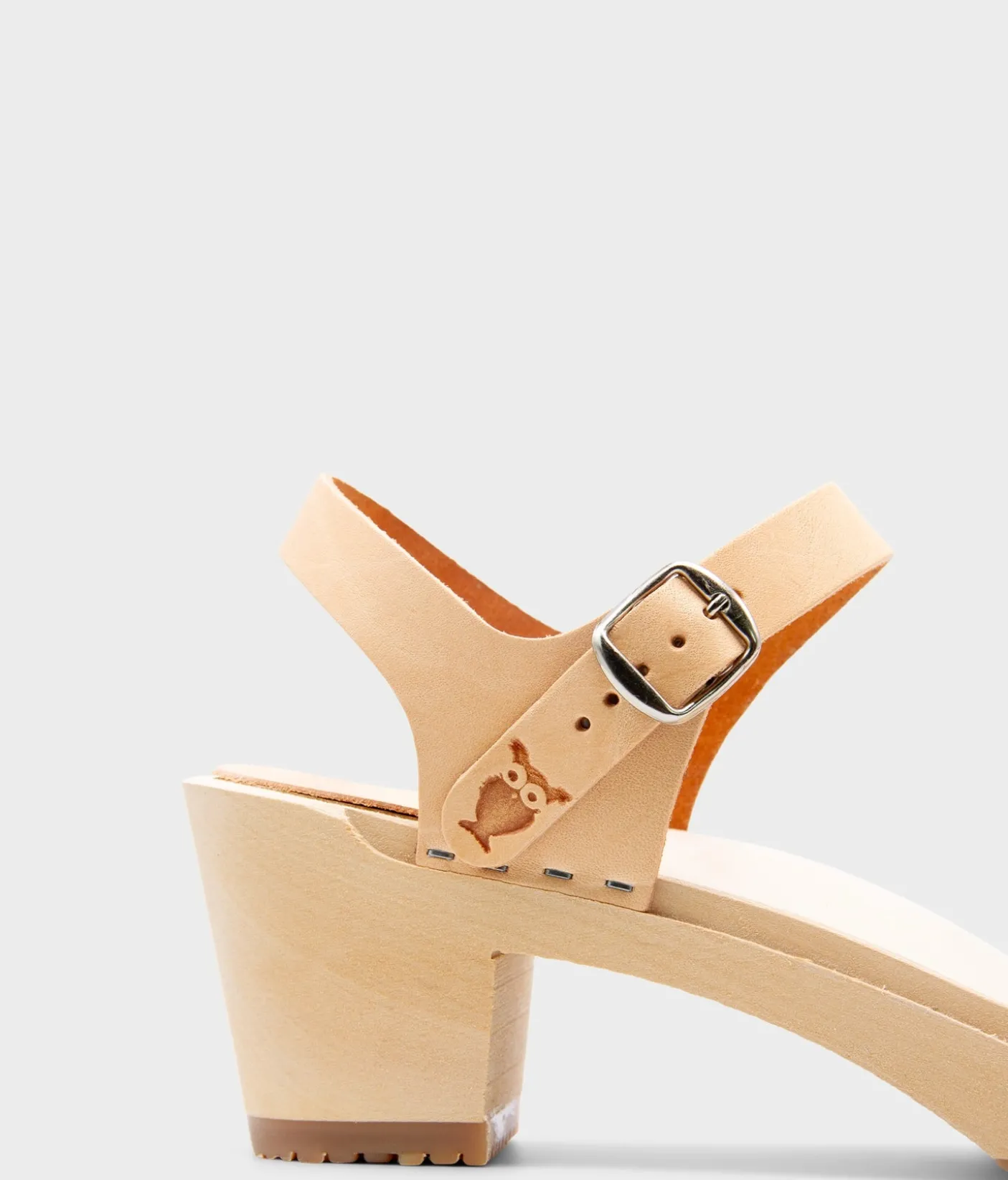 Vienna open-toe clog sandal