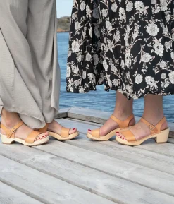 Vienna open-toe clog sandal