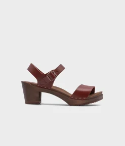 Vienna open-toe clog sandal