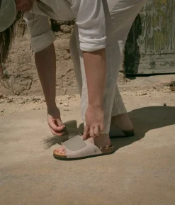 Vigo velcro cork sandal